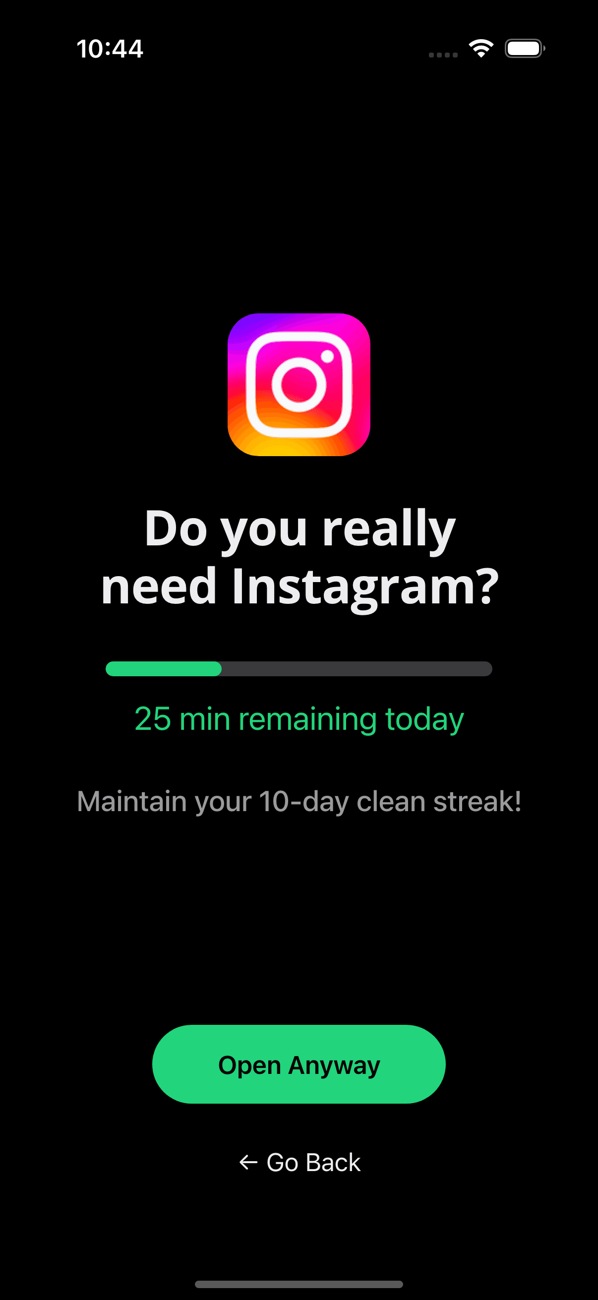 Under the limit — Lock On asks if you really need the app